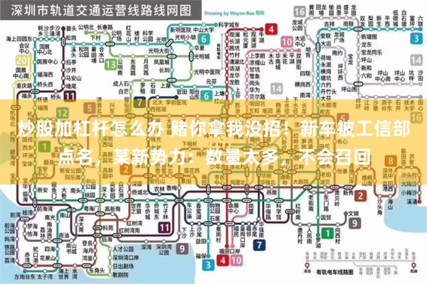 炒股加杠杆怎么办 赌你拿我没招！新车被工信部点名，某新势力：数量太多，不会召回