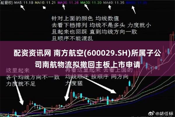 配资资讯网 南方航空(600029.SH)所属子公司南航物流拟撤回主板上市申请