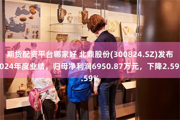 期货配资平台哪家好 北鼎股份(300824.SZ)发布2024年度业绩，归母净利润6950.87万元，下降2.59%
