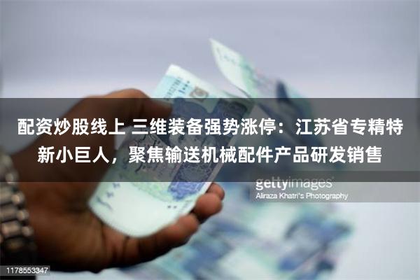 配资炒股线上 三维装备强势涨停：江苏省专精特新小巨人，聚焦输送机械配件产品研发销售